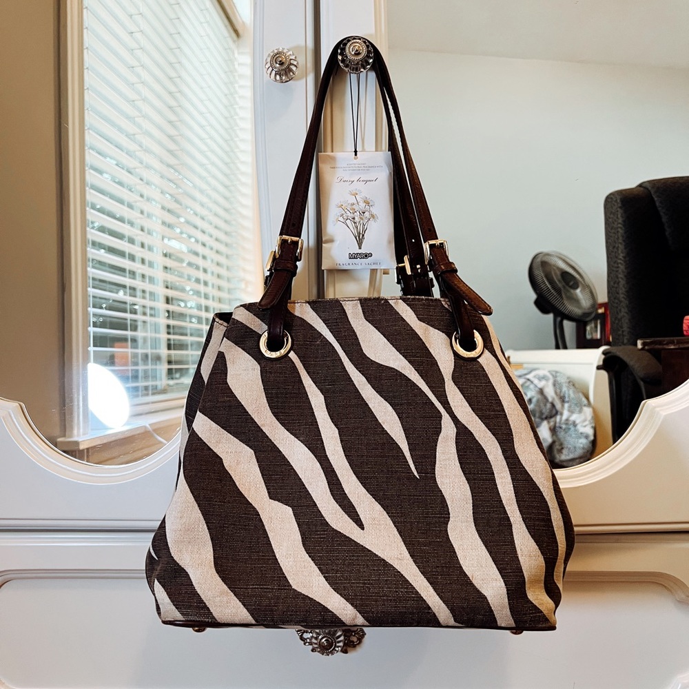 Michael Kors Zebra Purse Handbag